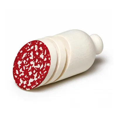 Zdjęcie produktu dla Erzi salami do krojenia, zabawkowe salami, akcesoria sklepowe