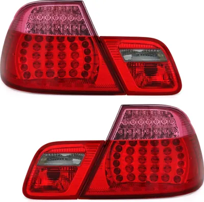 Produktbild von Eagle Eyes LED Rückleuchten in Rot für 3er BMW E46 Limo, Bj. 1998-2001