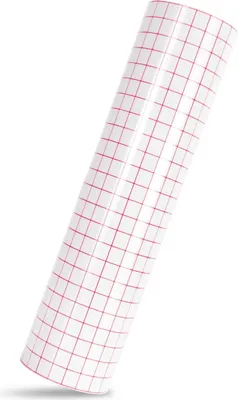 Immagine prodotto di Loklik SG-ZYZ-0028-US-L-B2B, Rotolo di vinile resistente al calore, vinile liscio a trasferimento termico, rosso, bianco, motivo, 300 mm, 3000 mm
