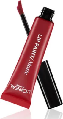 Zdjęcie produktu dla L'Oréal Paris Make-Up, szminka do ust Infaillible Lip Paint, odcienie: Bordeaux, Apocalypse Red, kolor: #8b0000, wykończenie: matowe, wysoka trwałość