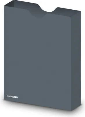 Produktbild von itenga Heftbox DIN A4 Hochformat aus PP grau
