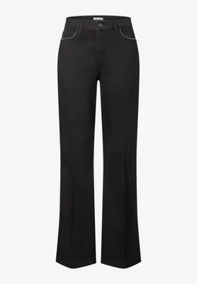 Produktbild von MORE & MORE Flared Jeans w Rhinestones black denim 44