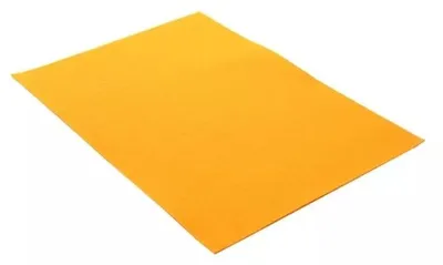 Obrázok produktu pre Dekoračná plsť tmavožltá 20x30cm 10ks