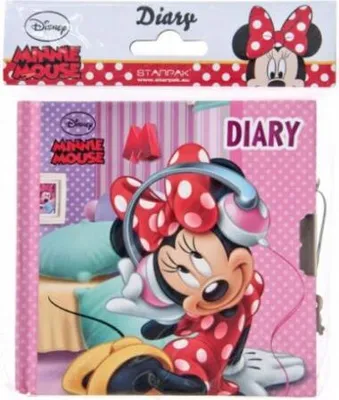 Produktbild von Starpak Tagebuch "Minnie Mouse" mit Schloss