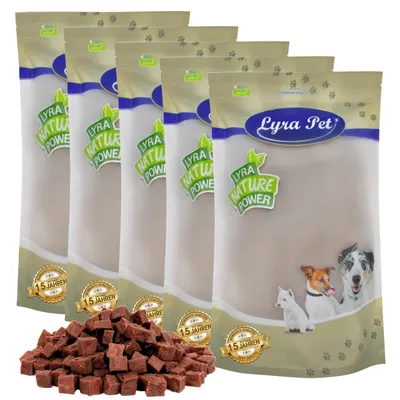 Produktbild von 5 kg Lyra Pet® Lammfleischwürfel