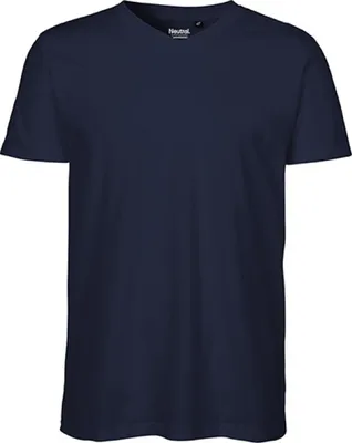 Produktbild von Neutral O61005 | Herren V-neck T-Shirt - Farbe: Navy - Größe: L
