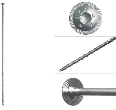 Immagine prodotto di Viti a testa cilindrica Torx 8 x 340 mm zincate - confezione da 50 pezzi