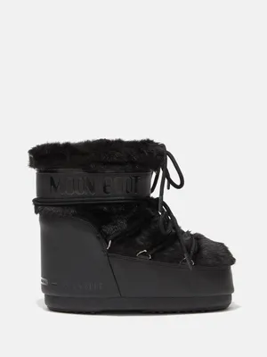 Obrázek produktu pro MOON BOOT MB ICON LOW FAUX FUR Schwarz