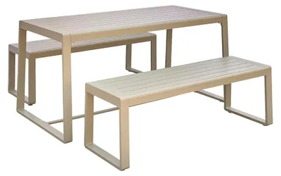 Produktbild von Gartenmöbel für 4–6 Personen aus Aluminium