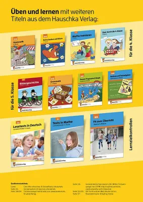Obrázek produktu pro Übungsheft mit Tests in Deutsch 4. Klasse