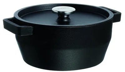 Produktbild von PYREX Slow Cook Bratentopf rund, mit Deckel, ø: 280 mm, grau