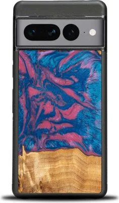 Produktbild von Holzhülle Bewood Unique Neons - Vegas für Google Pixel 7