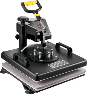 Productafbeelding van Famanu Transferpers 8-in-1 - 38x38 cm, 1250W, digitale besturing