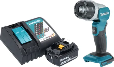 Obrázok produktu pre Makita DML 808 RF1 Akumulátorová ručná lampa 14,4 / 18 V 190 lm LED + 1x akumulátor 3,0 Ah + nabíjačka