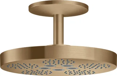 Produktbild von Kopfbrause AXOR ONE 280 2jet mit Deckenanschluss brushed bronze brushed bronze