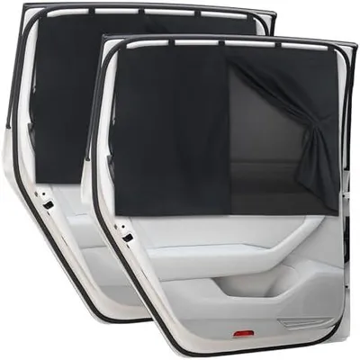Produktbild von Sonnenschutz Auto Baby Magnetisch Auto Vorhang Seitenscheibe 2er
