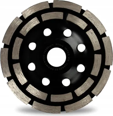 Obrázok produktu pre Brúsny kotúč do brúsenia betónu, 125 mm, segmenty Inter-Vis