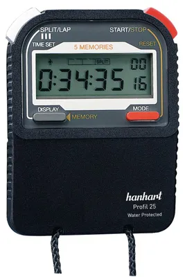 Produktbild von HANHART Stoppuhr Pro 25 1/100 Sek.dig - 225.1721-00