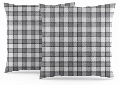 Immagine prodotto di Set di 2 federe per cuscini in ecopelle, 60x60 cm