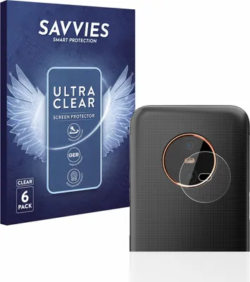 Produktbild von 6x Für Gigaset GX6 (NUR Kameraschutz) Schutzfolie Savvies Displayschutz Display Schutz Folie Klar Transparent