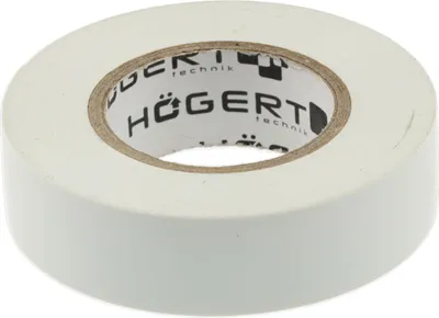 Image de Ruban isolant Högert 0.13 mm x 19 mm x 20 m, blanc
