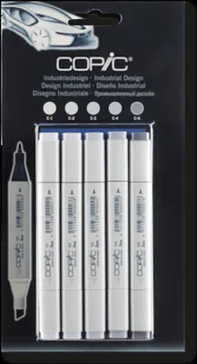 Produktbild von Copic Marker Set Industrie 5St
