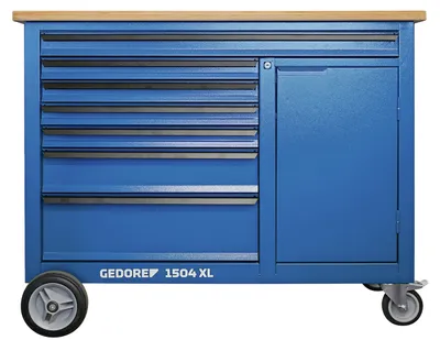 Produktbild von GEDORE 1504 XL-S-198 AGRAR Werkbank mit Basis-Sortiment, 3434826