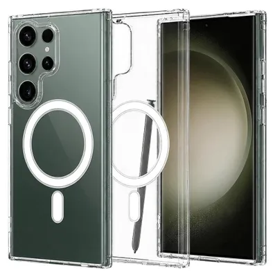 Obrázek produktu pro Techsuit MagSafe Pro zadní kryt pro Samsung Galaxy S23 Ultra - průhledný