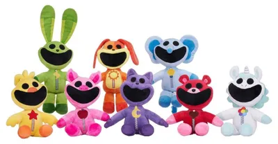 Produktbild von Poppy Playtime Plüschfiguren Set Chapter 3 33 cm
