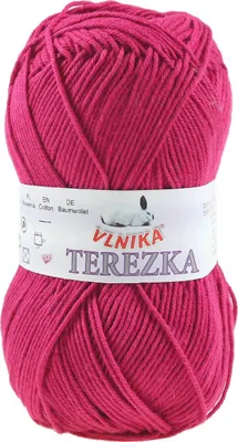 Produktbild von 50g Strickgarn Häkelgarn Terezka 100% Baumwolle Baumwollgarn Baumwollstrickgarn