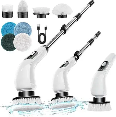 Produktbild von Elektrische Reinigungsbürste - Elektrischer Reinigungsbürste - Scrubber - Reinigungsmaschine - Scrubber - Waschbürste - Premium