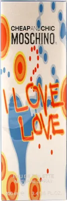 Obrázok produktu pre Moschino Cheap & Chic I Love Love EDT 100 ml W