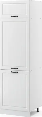Produktbild von Vicco Kühlumbauschrank R-Line, 60 cm, Weiß Landhaus/Weiß