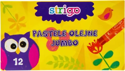 Immagine prodotto di Strigo pastele olejne Jumbo 12 kolorów