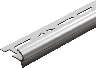 Produktbild von Treppenstufenprofil Dural Florentostep Aluminium Titan Länge 100 cm Höhe 11 mm