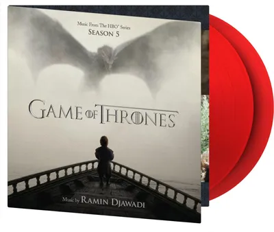 Obrázok produktu pre Ramin Djawadi - Game Of Thrones Season 5 (Deluxe Edition) (Red Translucent Coloured) (180 g) (2 LP)