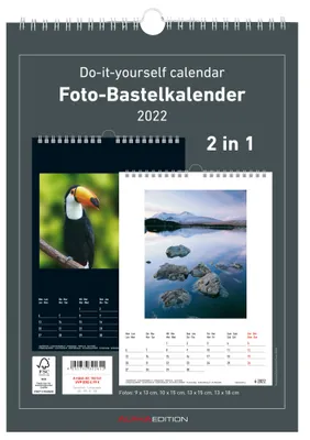 Produktbild von Foto-Bastelkalender 2022 A4