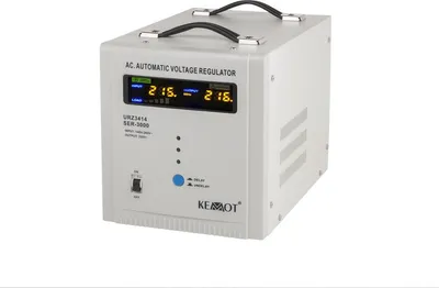 Zdjęcie produktu dla URZ3414 Automatyczny stabilizator napiecia KEMOT
