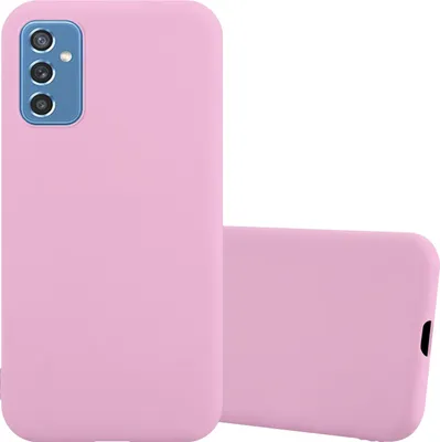 Produktbild von Cadorabo Hülle für Samsung Galaxy M52 5G Schutzhülle in Rosa Handyhülle TPU Silikon Etui Case Cover