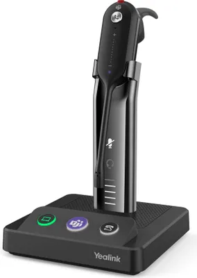 Produktbild von Yealink WH63 Convertible Essential DECT Wireless Headset Schwarz UC Busylight