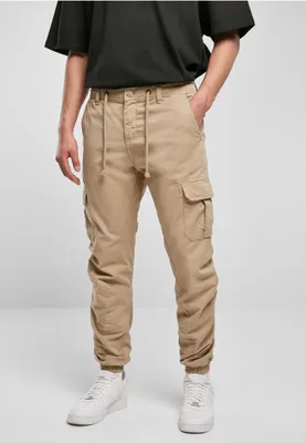 Immagine prodotto di Urban Classics TB1268 | Pantaloni da jogging Cargo da uomo - Colore: unionbeige - Taglia: L