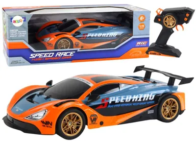 Produktbild von Großer ferngesteuerter Sportwagen 1:10 Orange