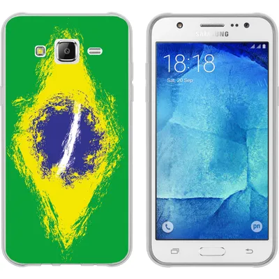 Produktbild von PhoneNatic Case kompatibel mit Samsung Galaxy J5 (2016) J510 Silikon-Hülle WM Brasilien M3