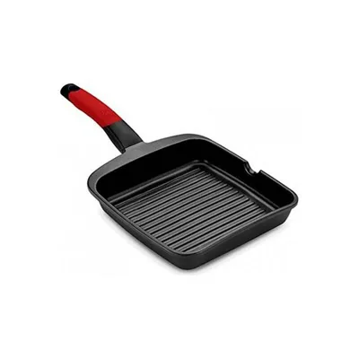Zdjęcie produktu dla BRA Premiere A411428 patelnia Patelnia grillowa kwadratowa