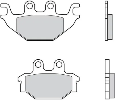 Produktbild von BREMBO Bremsbeläge Satz für YAMAHA MOTORCYCLES YZF-R 07GR5209