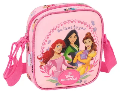 Produktbild von Safta Princesas Disney 16x18x4 Cm Umhängetasche Rosa  Kinder Rosa One Size