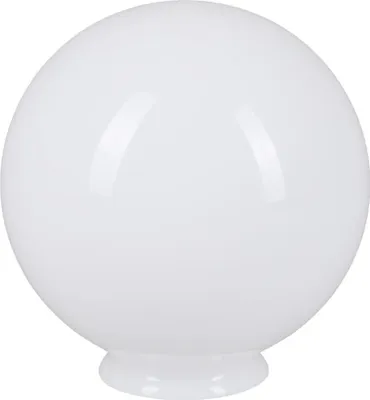 Produktbild von Kugelglas Opalglas Ø 160mm weiß Lampenglas rund Ersatzglas E27 Leuchtenglas