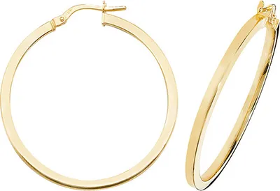 Image de Boucles d'Oreilles Femme Or 375/1000 - 30mm; TRS38433MM30