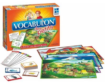 Image de Vocabulon des petits 6 jeux en 1 - megableu - 678048 - jeu educatif 3-6 ans