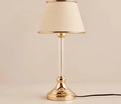Image de Opviq, AYD-3413, lampes de table, beige, métal, 22 x 22 x 45 cm